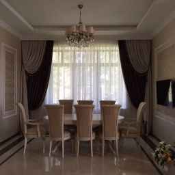 Гостиная . Салон штор lexx. Пошив и фото штор в интерьере 2016
